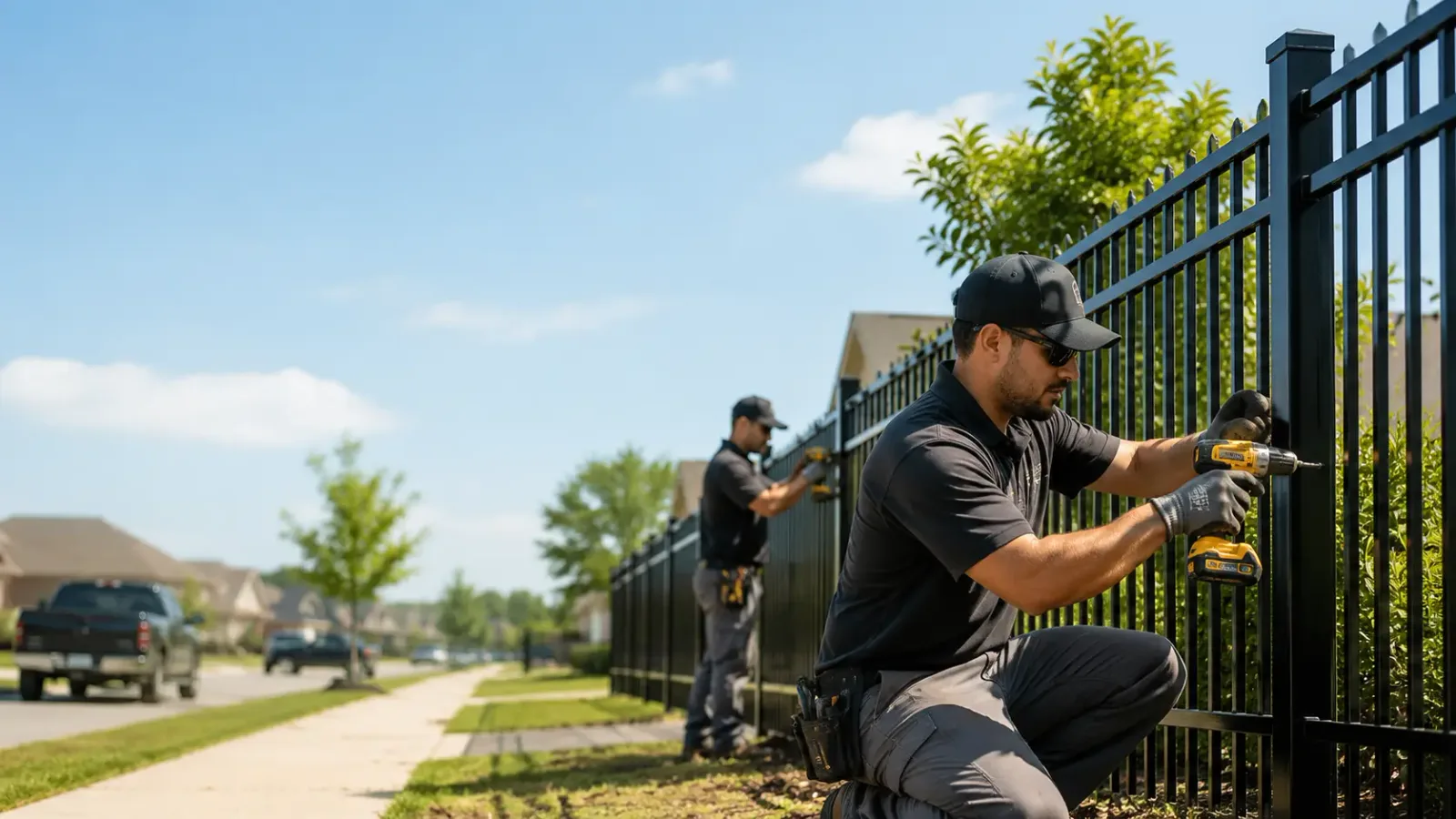 Metal Fence Installation in Danville, IA